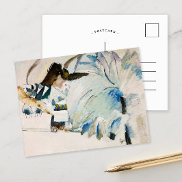 Postal Murnau con locomotora | Kandinsky