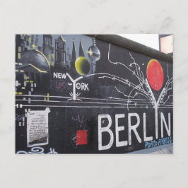 Postal Muro de Berlín