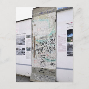 Postal muro de Berlín