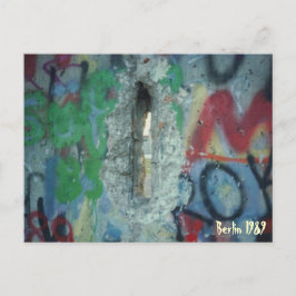 Postal Muro de Berlín - Dos días después - 1989