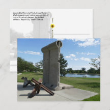 Muro de Berlín, Parque Memorial, Rapid City, SD -