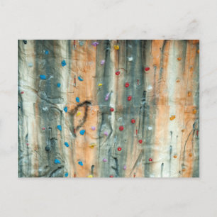 Postal Muro de escalada en roca interior