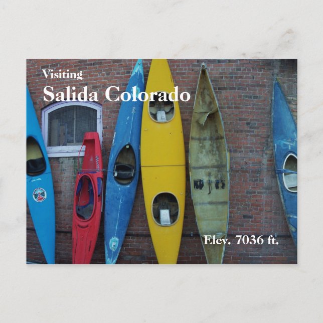 Postal Muro de Kayak (Anverso)