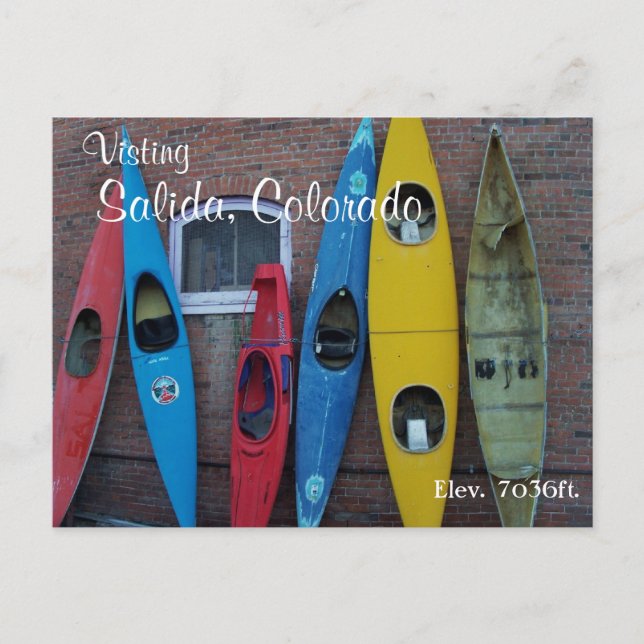 Postal Muro de Kayak II (Anverso)