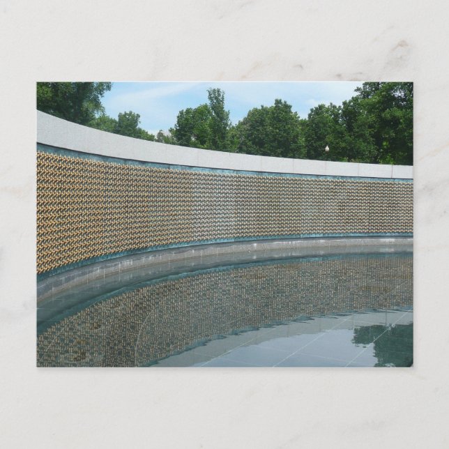 Postal Muro de la libertad conmemorativo de la Segunda Gu (Anverso)
