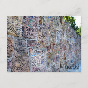 Postal Muro de los autógrafos