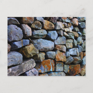 Postal Muro de piedra seca