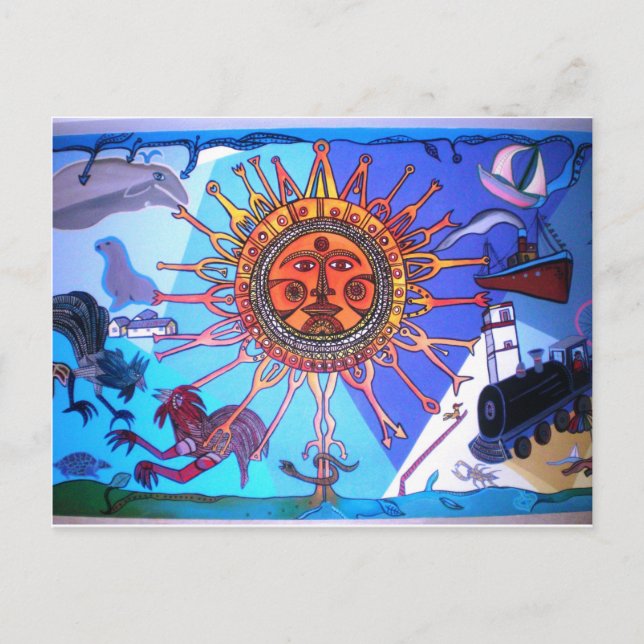 Postal Muro del Conrad Uruguay (Anverso)