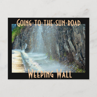 Postal Muro llorón, Carretera que va al sol