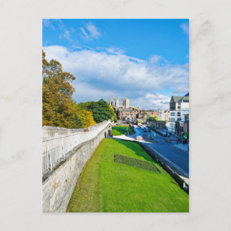 Postal Muros de York y ministro