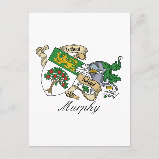 Postal Murphy Family Crest (Anverso)