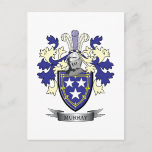 Postal Murray Family Crest Coat of Arms