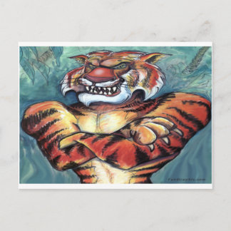 Postal Músculo del tigre