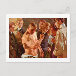 Postal Músculos de Osmar Schindler