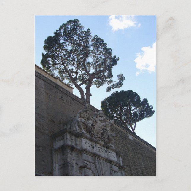 Postal musei vatacani (Anverso)
