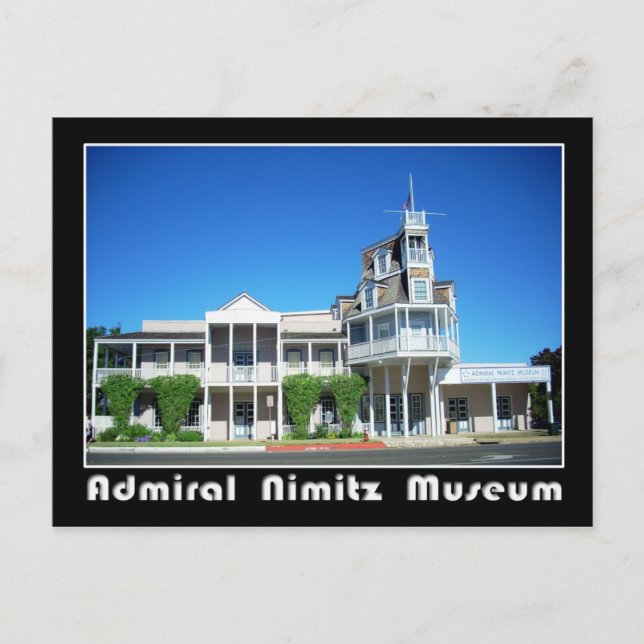 Postal Museo Admiral Nimitz, Fredericksburg, Texas (Anverso)