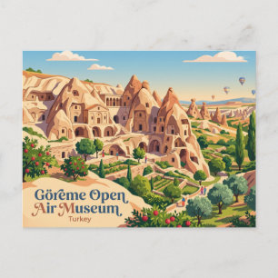 Postal Museo al Aire Libre de Goreme Turquía