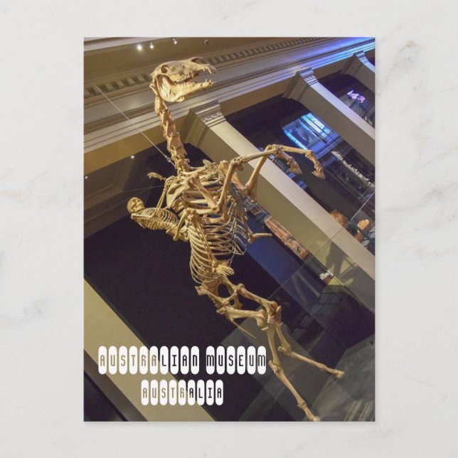 Postal Museo australiano en Sydney Australia (Anverso)