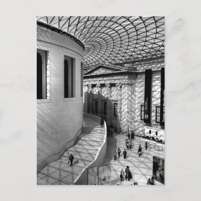 Postal Museo Británico, Londres (Anverso)