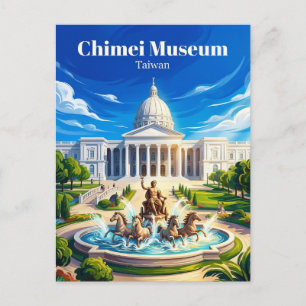 Postal Museo Chimei Taiwán