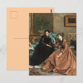 Postal Museo de Antigüedades Pintando 2 Hermanas Carta Ré