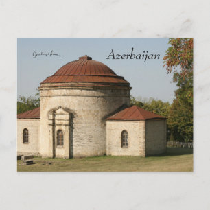 Postal Museo de Arte Aplicado Nacional en Sheki Azerbaiyá