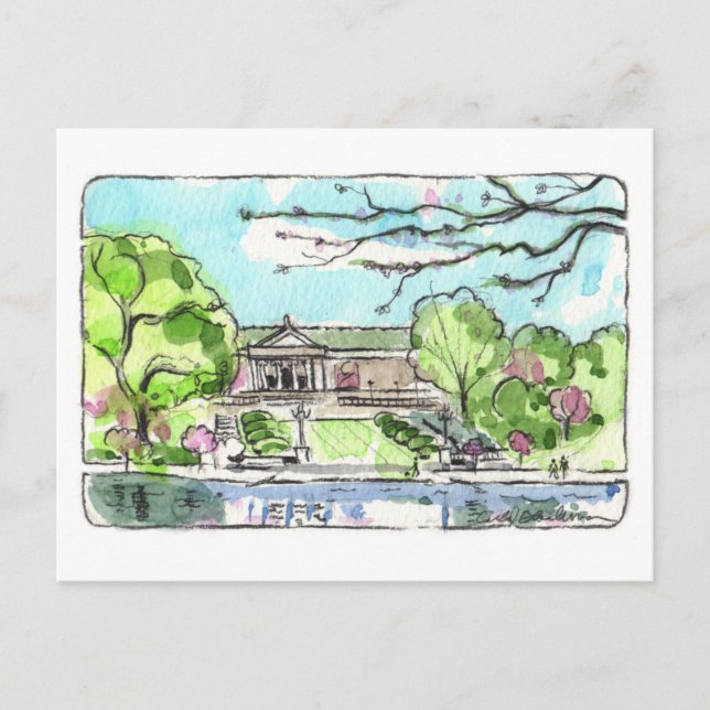 Postal Museo de Arte de Cleveland Postcard (Anverso)