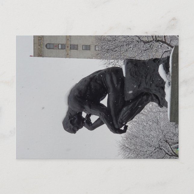 Postal Museo de Arte de Detroit Postcard (Anverso)