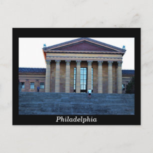 Postal Museo de Arte de Filadelfia Postcard