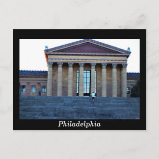 Postal Museo de Arte de Filadelfia Postcard