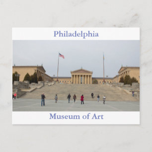 Postal Museo de Arte de Filadelfia Postcard