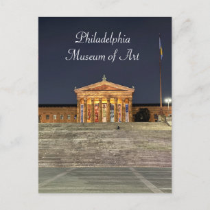 Postal Museo de Arte de Filadelfia Postcard