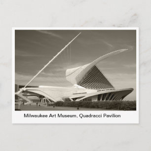 Postal Museo de Arte de Milwaukee, pabellón Quadracci