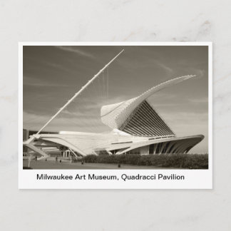 Postal Museo de Arte de Milwaukee, pabellón Quadracci