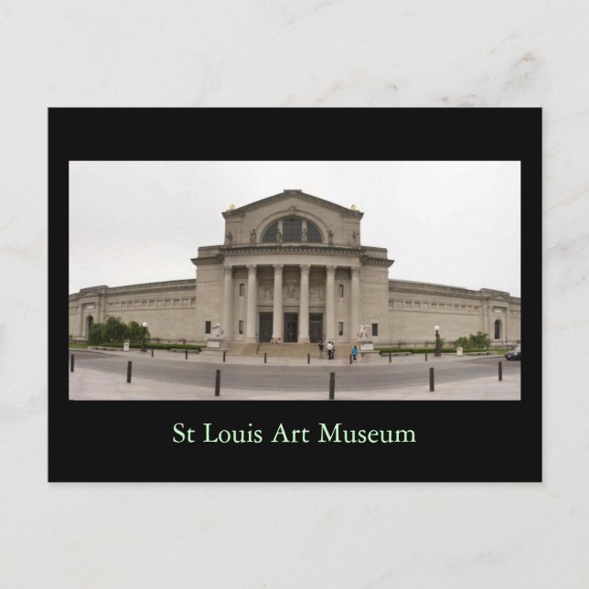 Postal Museo de arte de St. Louis (Anverso)