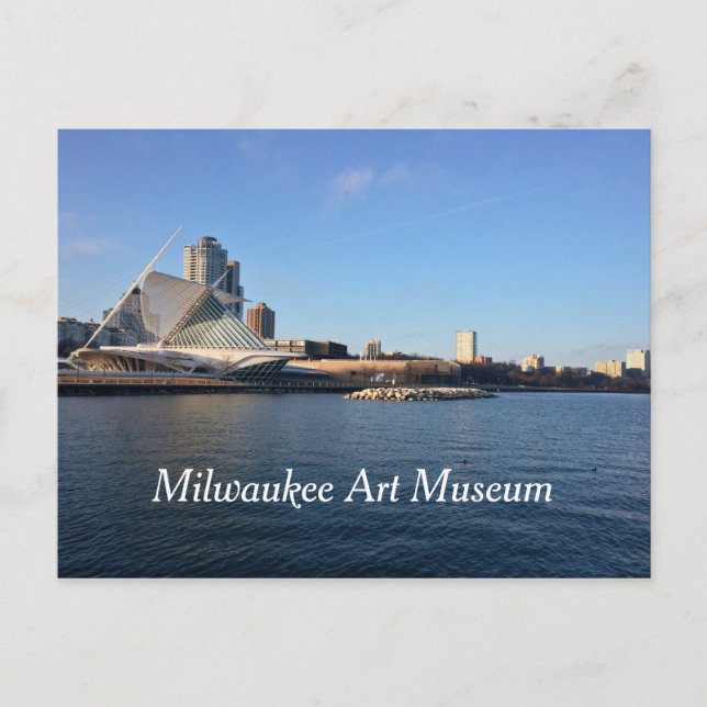 Postal Museo de Arte Milwaukee (Anverso)