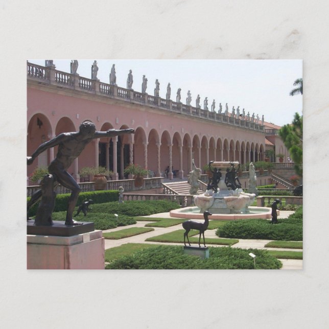 Postal Museo de Arte Ringling (Anverso)