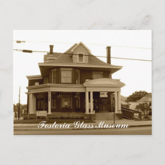 Postal Museo de Cristal de Fostoria