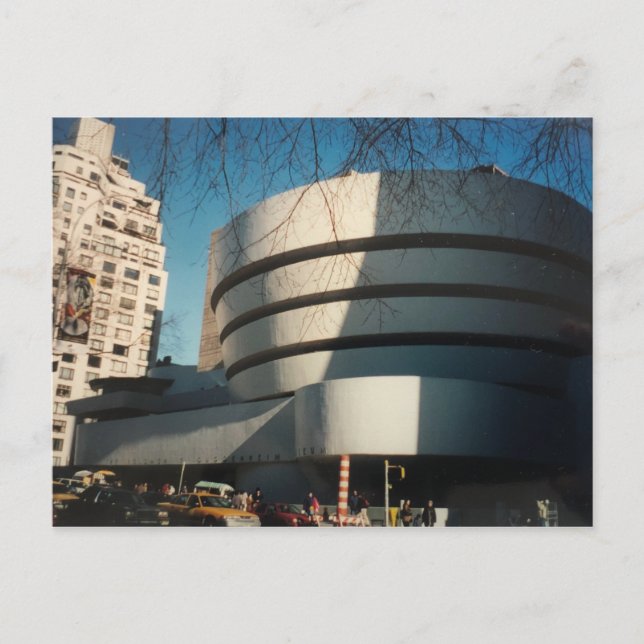 Postal museo de guggenheim (Anverso)