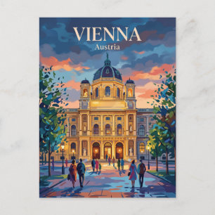 Postal Museo de Historia del Arte Austria