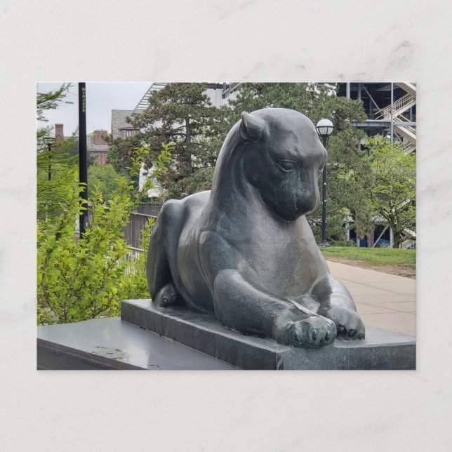 Postal Museo de Historia Natural, Ann Arbor, MI (Anverso)