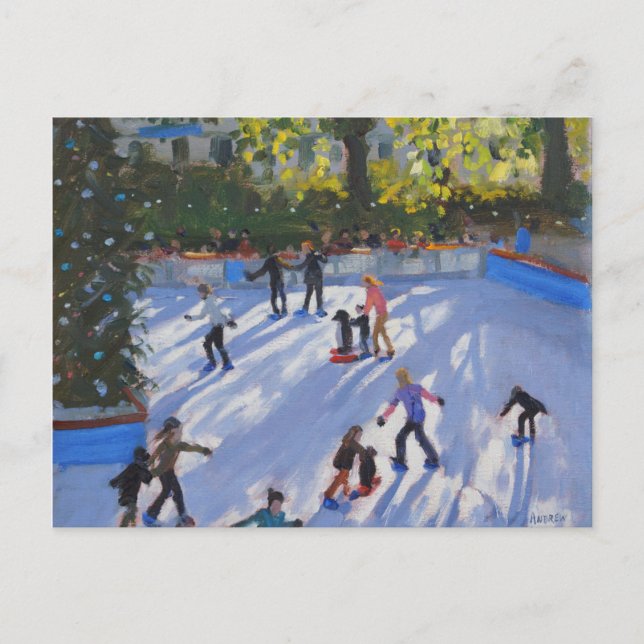 Postal Museo de Historia Natural del Patinaje Hielo 2014 (Anverso)