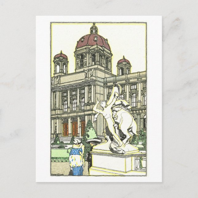Postal Museo de Kunsthistorisches de Viena (Anverso)