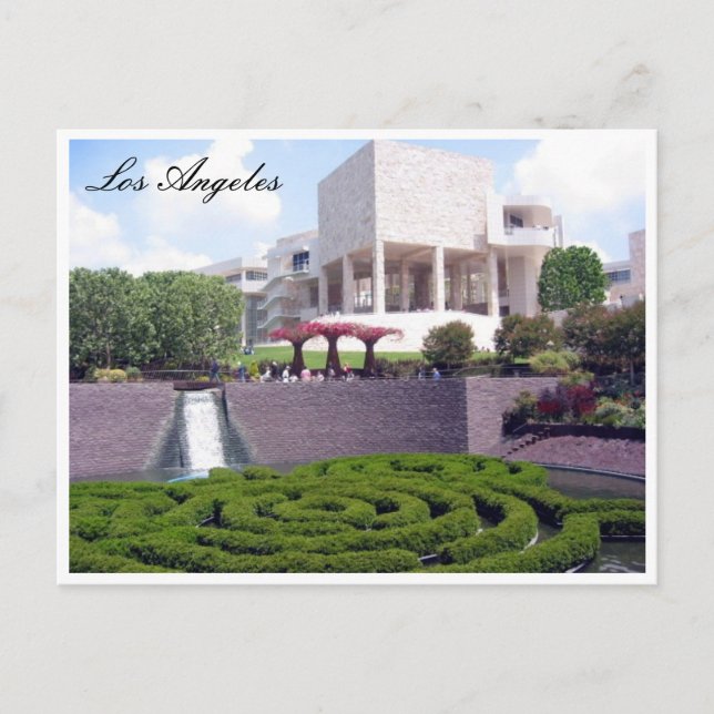 Postal museo de la getty (Anverso)