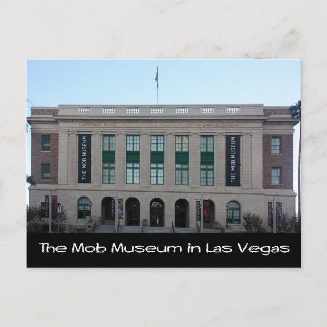 Postal Museo de la turba en Las Vegas (Anverso)