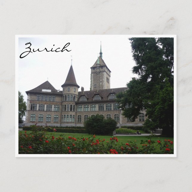 Postal museo de landesmuseum (Anverso)