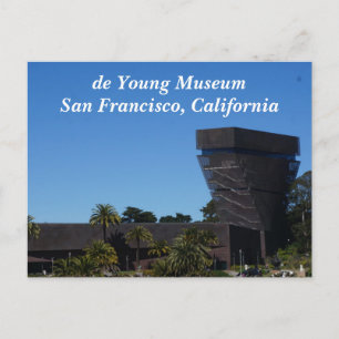 Postal Museo de San Francisco de Young