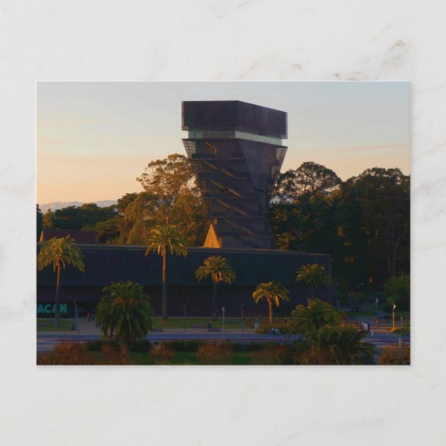 Postal Museo de San Francisco de Young (Anverso)