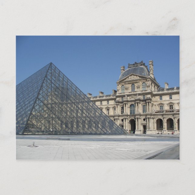 Postal Museo del Louvre (Anverso)