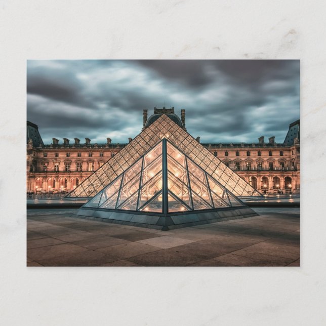 Postal Museo del Louvre (Anverso)
